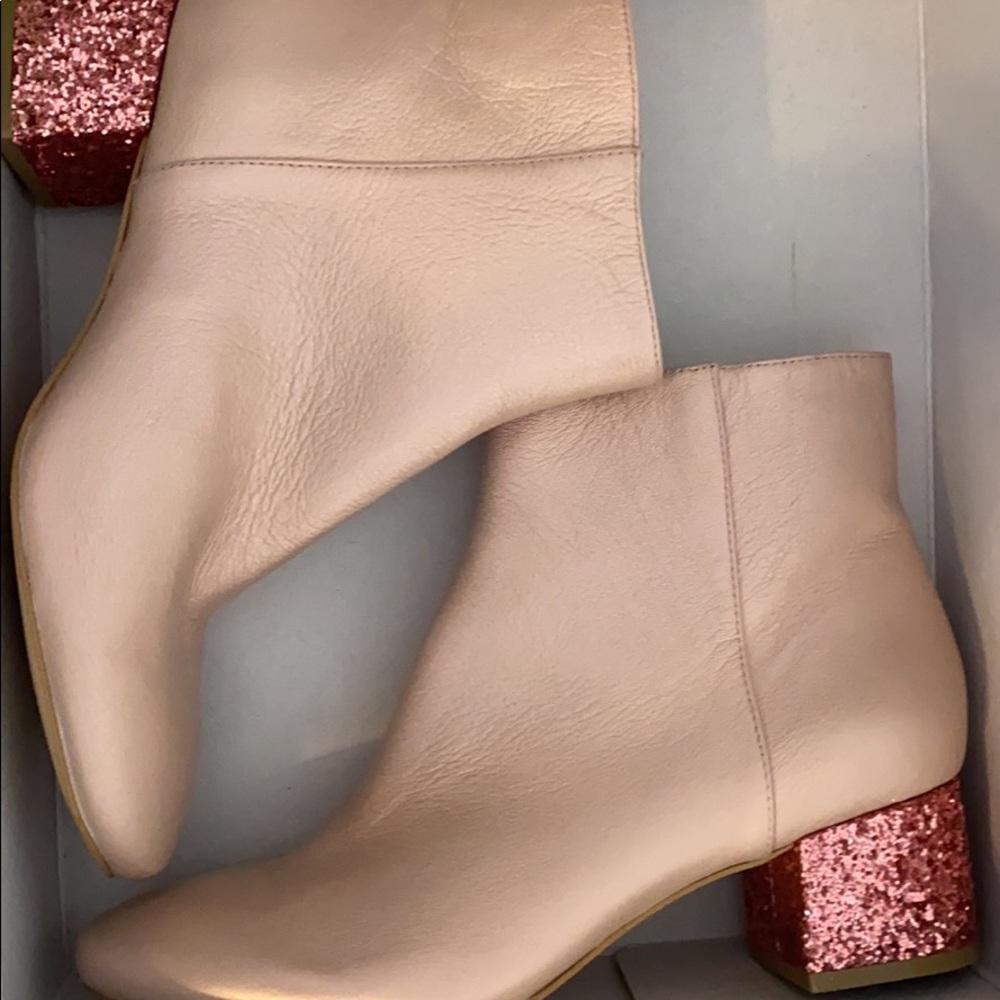 Katie Perry Pink Booties - perfect for Valentine’s Day :)